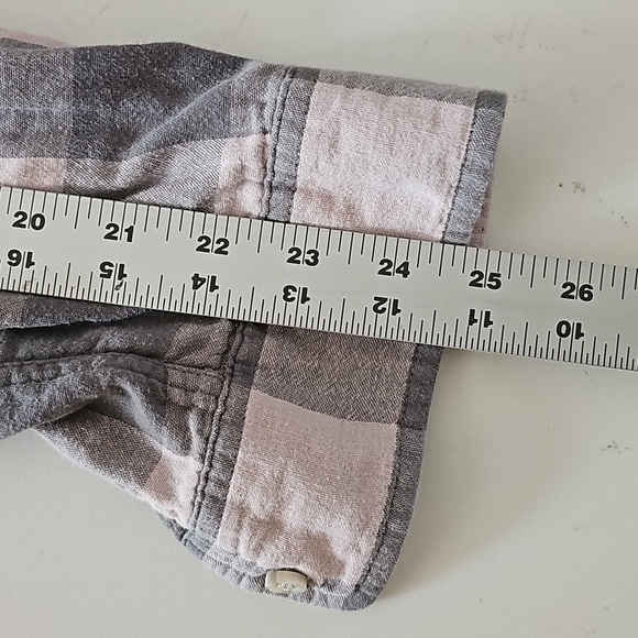 George Men's 100% Cotton Long Sleeve Premium Untucked Long Sleeve Shirt Size Med - Picture 4 of 6